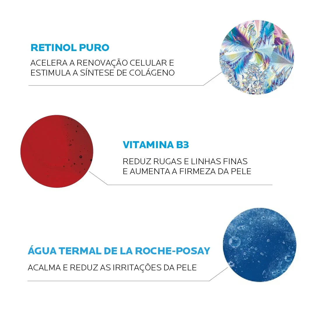 La Roche-Posay Retinol B3 – Sérum Redutor de Linhas 30ml