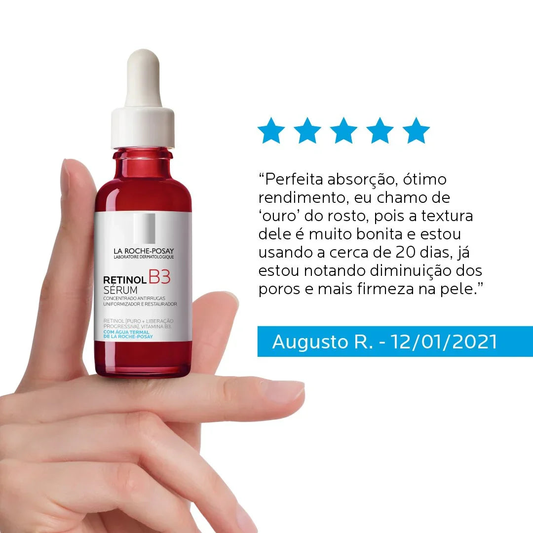 La Roche-Posay Retinol B3 – Sérum Redutor de Linhas 30ml