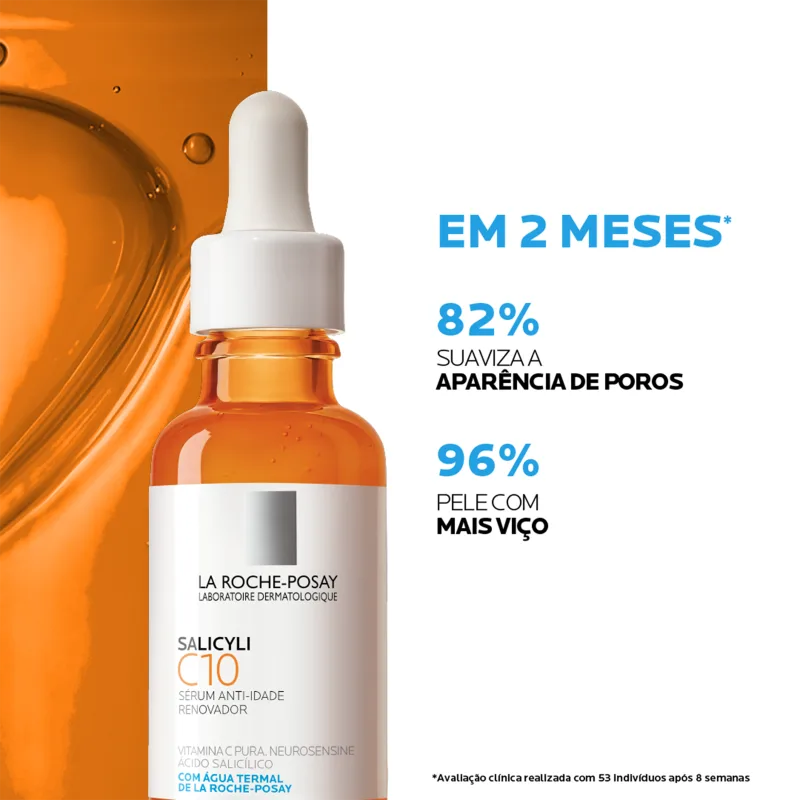 La Roche-Posay Salicyli C10 – Redutor de Linhas 30ml