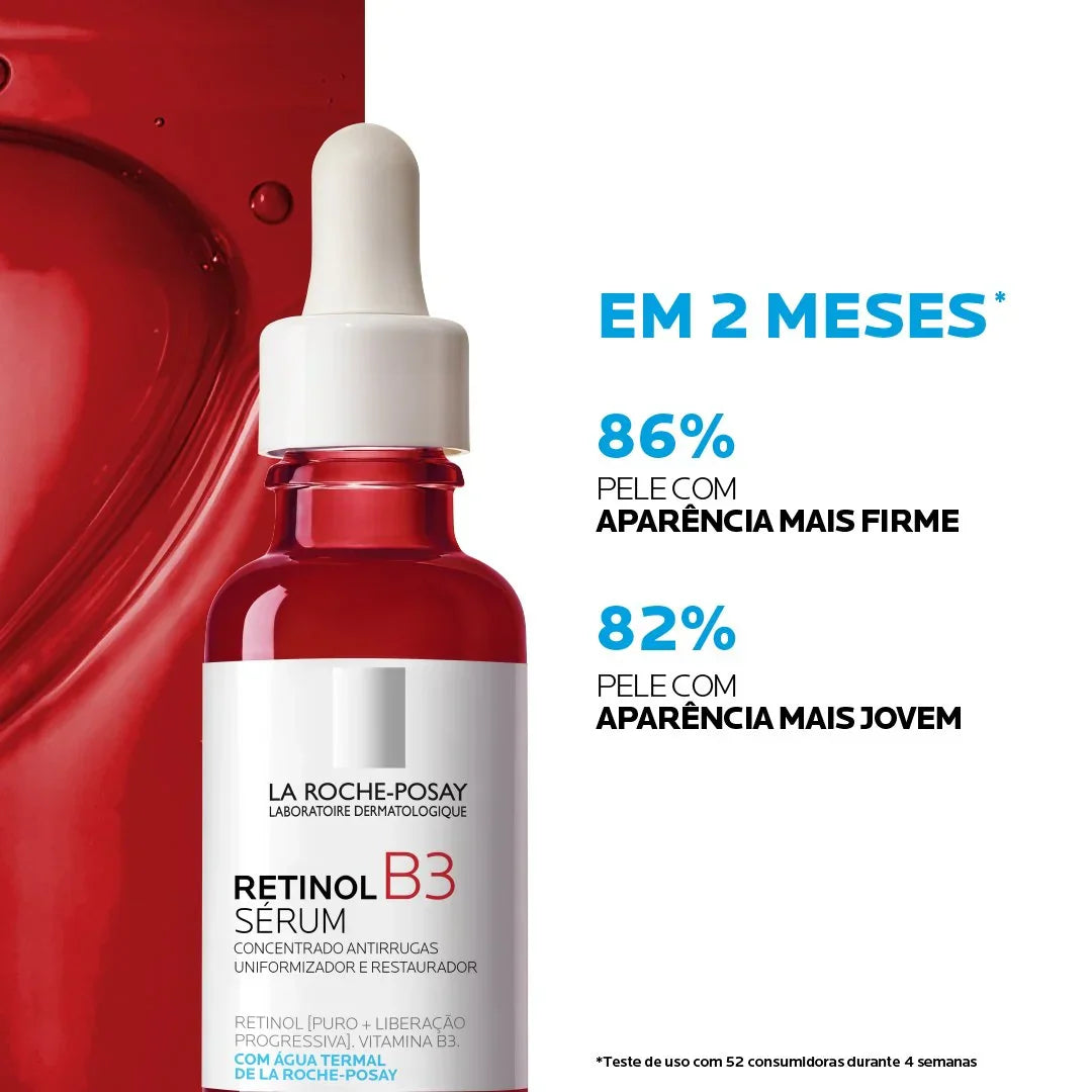 La Roche-Posay Retinol B3 – Sérum Redutor de Linhas 30ml