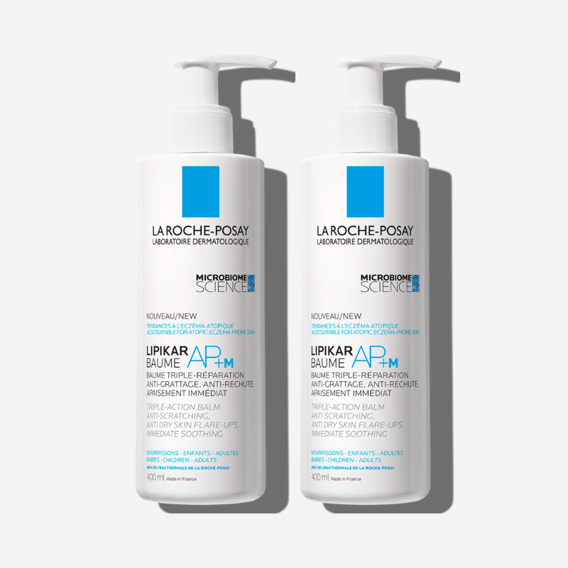 Kit com 2 Lipikar Baume AP + M – Hidratante Corporal 400ml