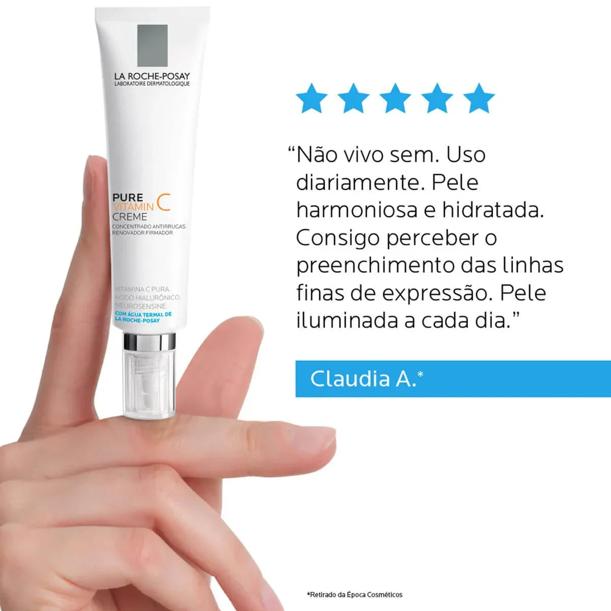 Creme Anti-Idade La Roche-Posay Pure Vitamin C Olhos – 15ml
