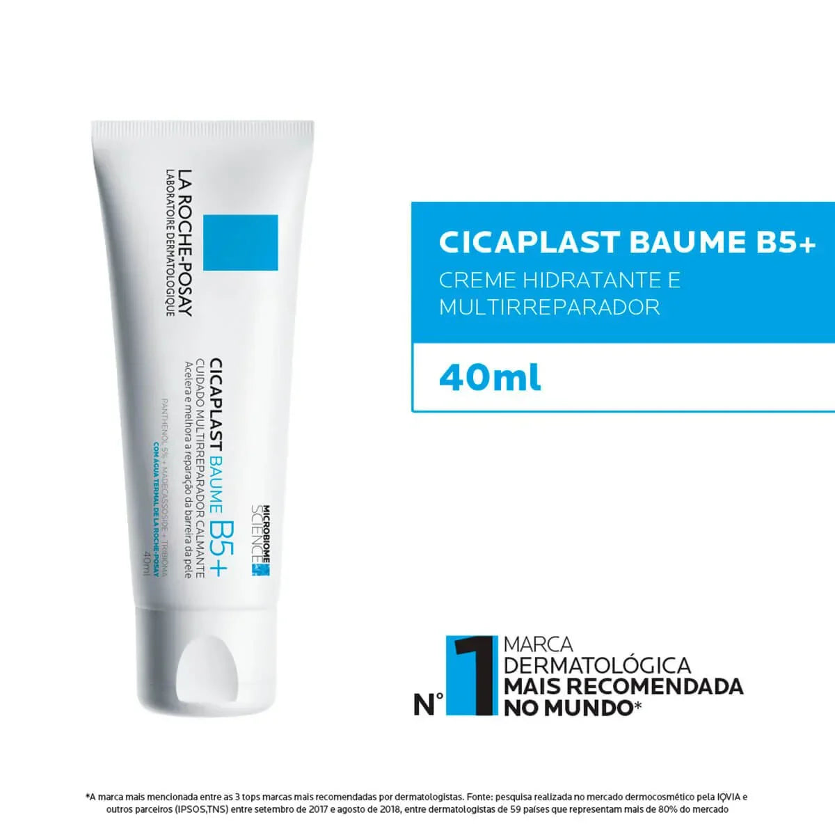 Kit com 3 Cicaplast Baume B5+ – Creme Hidratante 40ml (ÚLTIMAS UNIDADES)