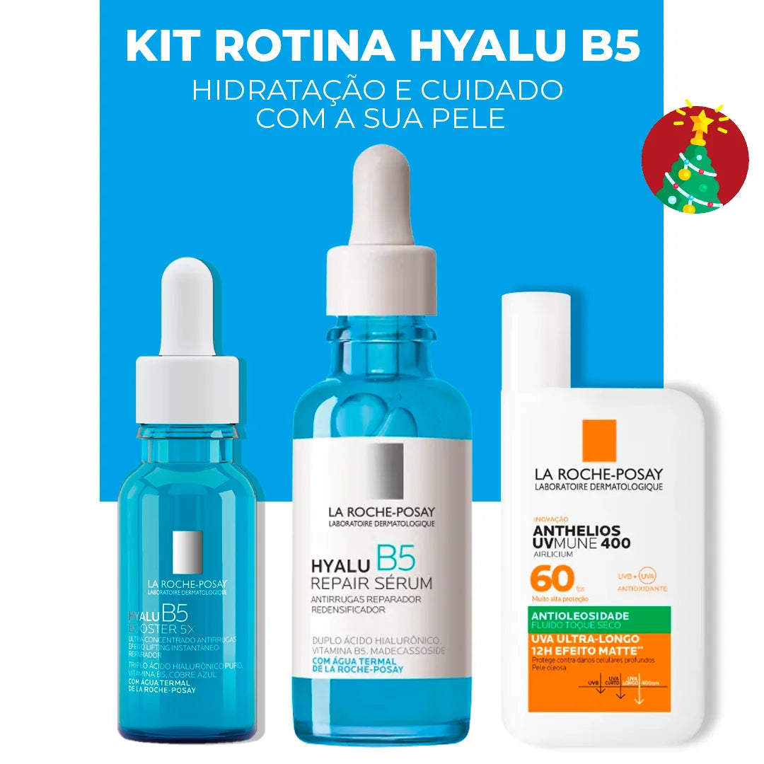 Kit – Hyalu B5 Face e olhos + Anthelios UVmune (3 PRODUTOS)